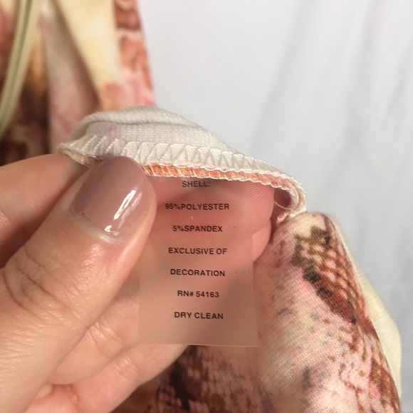 Calvin Klein Snake Print Midi Dress - Picture 7 of 9